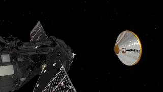 ExoMars 2016 separation of Schiaparelli [upl. by Filberto937]