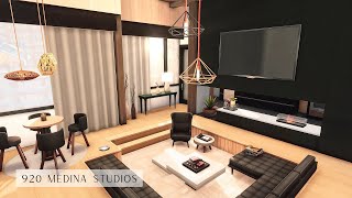 Renovating 920 Medina studios apartment in san myshuno The Sims 4 stop motion no cc [upl. by Arrotal82]