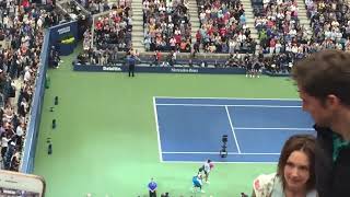 Visiting US Open 2018 Day 13 Naomi Osaka vs Serena Williams [upl. by Ennovy533]