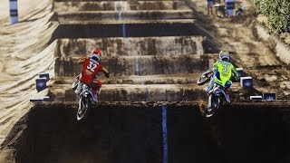 1v1 Racing on an Unwound Supercross Track  Red Bull Straight Rhythm 2015 [upl. by Yssirc]