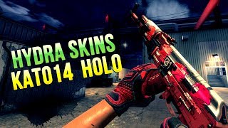 NEW HYDRA SKINS WITH KATOWICE 2014 HOLO STICKERS [upl. by Adihsaar587]