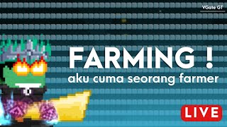 Farming Rarity 156 Skull Wallpaper  Livestream Growtopia Indonesia [upl. by Anelaj]