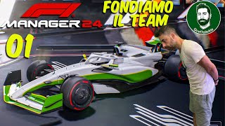 F1 Manager 2024  Gameplay ITA  NASCE UN NUOVO TEAM  01 [upl. by Hnilym713]