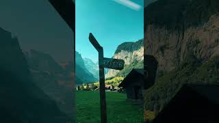 Exploring Lauterbrunnen Switzerland Scenic rides lush greenery and stunning mountain views [upl. by Ahsilif]