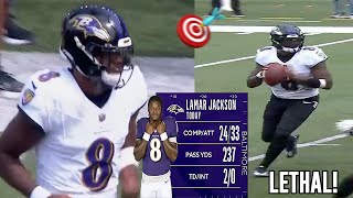 Lamar Jackson CARVED UP Bengals 👀🔥 2023 Ravens vs Bengals Highlights [upl. by Uot311]