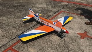 Classic RC Curare 58quot Wingspan flown one handed  Thong Panya RC Airfield Lampang Thailand [upl. by Smiley]