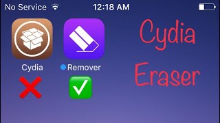 UnJailbreak Your iPhone Without Updating Cydia Eraser iOS 9 amp 10 [upl. by Joleen]