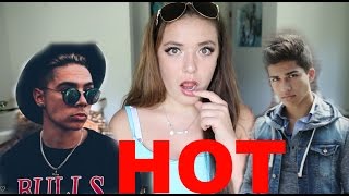 Alex Aiono and William Singe Reaction Fake Love Brocoli amp Caroline Drake DRAM Mashup [upl. by Dyann]