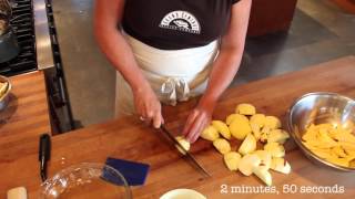 Want to make an easy delicious apple pie Watch our 7minute apple pie video [upl. by Hahnert]