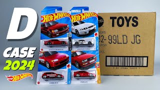 Unboxing Hot Wheels 2024  D Case [upl. by Raybin]