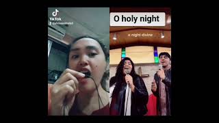 O holy Night acapella Me brojoshvthomas [upl. by Hgalehs403]