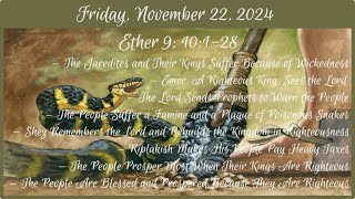 Friday Nov 22 2024  Ether 9 10128 [upl. by Dillie]