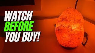 Honest Review of Himalayan Salt Lamp Night lights AMAZING himalayan saltlamp [upl. by Westphal232]