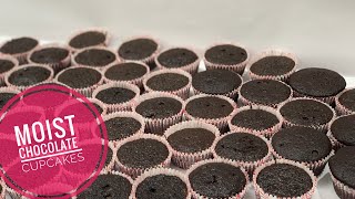 ചോക്ലേറ്റ് കപ്പ് കേക്ക് Moist chocolate Cup cake Chocolatecupcake Noura’s Kitchen Magic [upl. by Dlareme158]