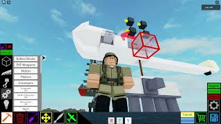 H34 custom Helicopter tutorial Plane Crazy Roblox [upl. by Ojeillib420]