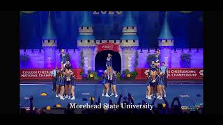 2023 College Nationals Morehead All Girl Finals [upl. by Eniamirt]