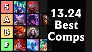 The Ultimate Comp Tier List  TFT Set 10 Patch 1324 Vegas [upl. by Kial]