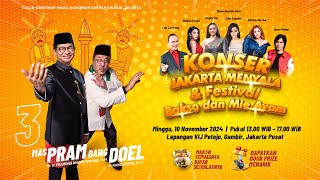 🔴 LIVE  KONSER JAKARTA MENYALA [upl. by Lorrad716]