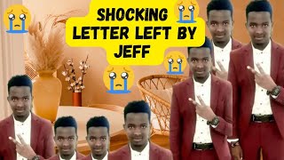 😱😭SHOCKING JEFF MWANTHI LEFT A NOTE ABT DJ FATSO B4 HE WAS ELIMINATED 😱👹👿 [upl. by Pandich313]