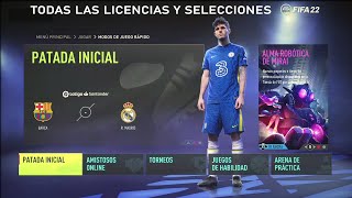 TODAS LAS LICENCIAS de FIFA 22 [upl. by Asimaj731]