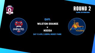 LIVE QAFL ROUND 2  Wilston Grange v Noosa [upl. by Adniles]