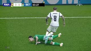 بث مباشر مباراة ريال مدريد وريال بيتيس اليوم في الدوري الPES 21 Simulation Gameplay [upl. by Tomi]