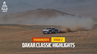 Highlights Dakar Classic  Stage 2  Dakar2024 [upl. by Aerb]