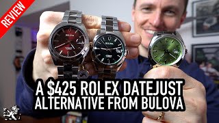 An Under 500 Automatic Rolex DateJust Alternative amp Great Everyday Starter Watch  Bulova Surveyor [upl. by Tdnarb]