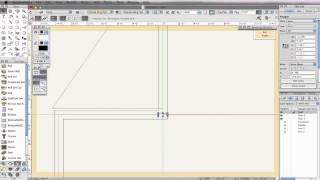 GSG  Vectorworks Architect 2016  04 Creating The Roof Flashing Cap [upl. by Aynuat]