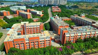 kunming medical university campus drone view [upl. by Ahsiloc305]