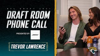 Trevor Lawrence gets the Draft Call  Exclusive Inside the Draft Room [upl. by Willette]