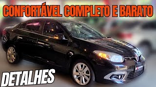 Renault Fluence Privilege 2016  Sedan bom confortável mais barato e mais equipado que Corolla [upl. by Emerej]