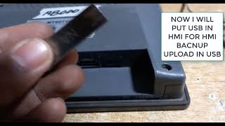 HOW TO UPLOAD BACKUP FROM WEINTEK HMI WITH USB [upl. by Anniala371]