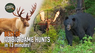 40 Canadian Hunts in 13 Minutes BEST OF HUNTING Compilation [upl. by Philips839]