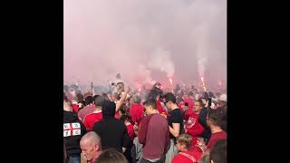 09042017 Kampioenenviering RAFC huldiging Grote Markt [upl. by Halilahk]