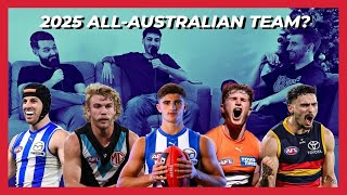 First Time AllAustralians Draft 2025  AFL Enjoyers [upl. by Atalaya607]