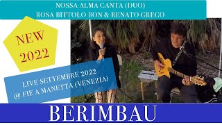 Berimbau ROSA 2022 Nossa Alma Canta LIVE [upl. by Ruscio]