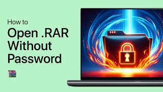 How To Open a RAR File Without Password  Tutorial [upl. by Bessie]