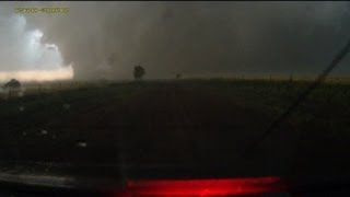 Escaping the largest EF5 tornado in history  El Reno OK  full dashcam sequence [upl. by Jeri]