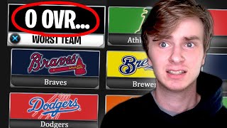 I Attempted the HARDEST MLB Rebuild [upl. by Idnic428]