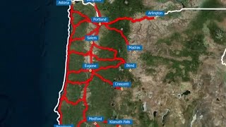 Cascadia quake and tsunami What it would look like in Central Oregon [upl. by Aicilra208]