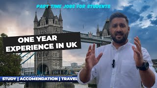 One Year Experience in UK  International Student  Accommodation  Food  Jobs [upl. by Seroka]