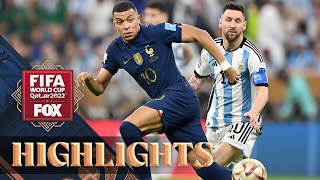 Argentina vs France Highlights  2022 FIFA World Cup Final [upl. by Arrim107]