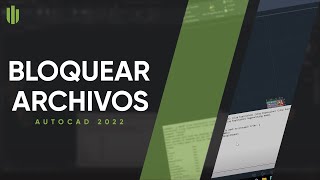 Cómo bloquear un archivo de AutoCAD [upl. by Grosz499]