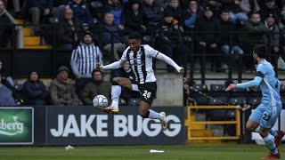 HIGHLIGHTS  NOTTS COUNTY v GRIMSBY [upl. by Eirrot902]