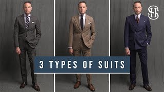 3 Different Types Of Suits  Off The Rack Made To Measure Bespoke [upl. by Aikem]