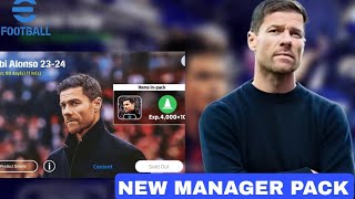 Review Manager Booster Xabi Alonso With 88 Quick Counter Play style Proficiency efootball24 [upl. by Acillegna783]