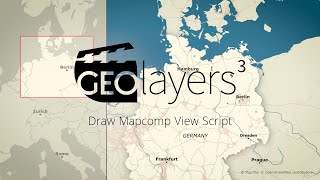 GEOlayers 3 Tutorial Draw Mapcomp View Script [upl. by Nelsen]