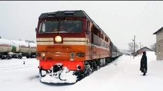 ТЭП700041 с поездом №611 СПБВелЛукист Торопец RZD [upl. by Navaj]