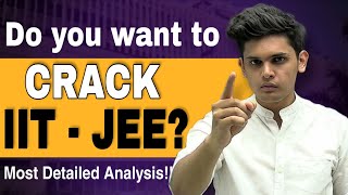 IITJEE ADVANCED🔥 Most detailed analysis  Rank vs marks Important chapters [upl. by Thetisa]